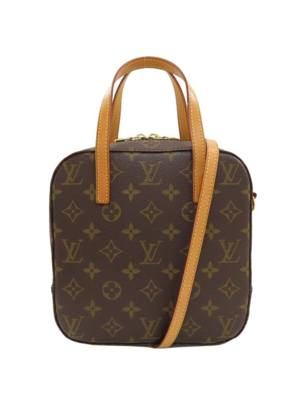 Louis Vuitton Spontini Handbag Monogram Canvas